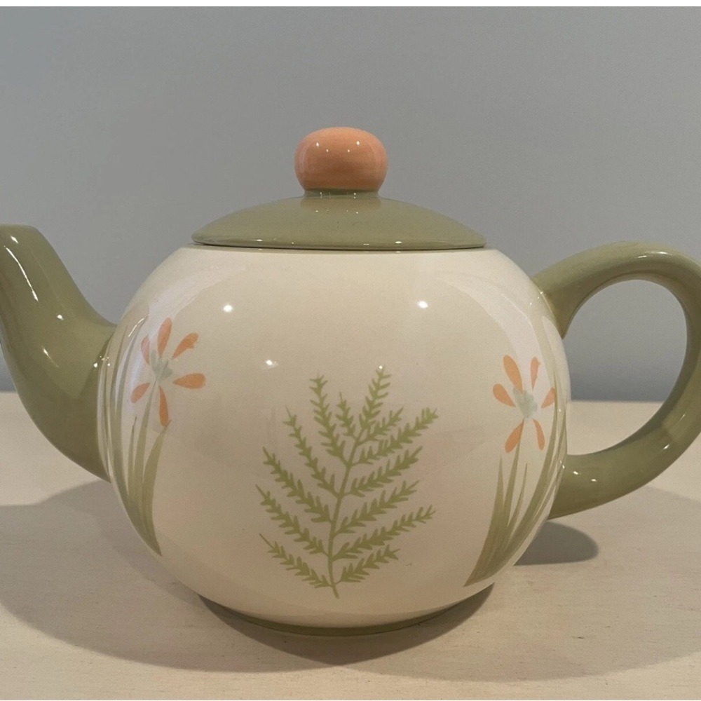 Sur la Table Floral Ceramic Teapot